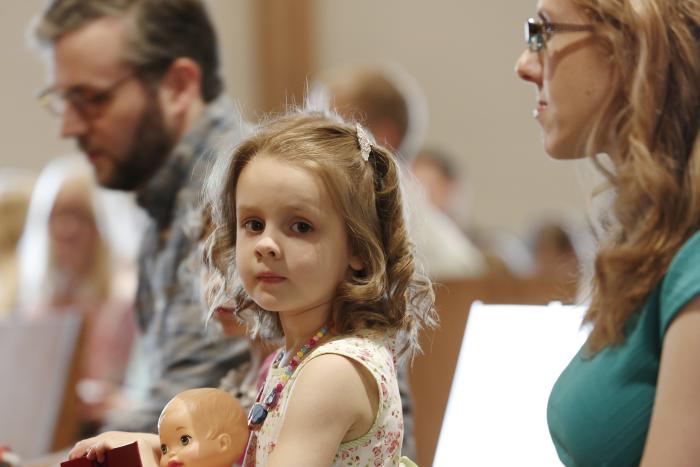 Child in Church